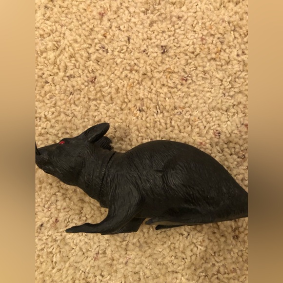 Rat and mouse Life like Halloween decoration rat with mouse, like new or new - Picture 3 of 8